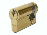 Yale P‑X6‑ES3010‑SC X Tech Brass Cylinder Lock | High‑Security Upgrade
