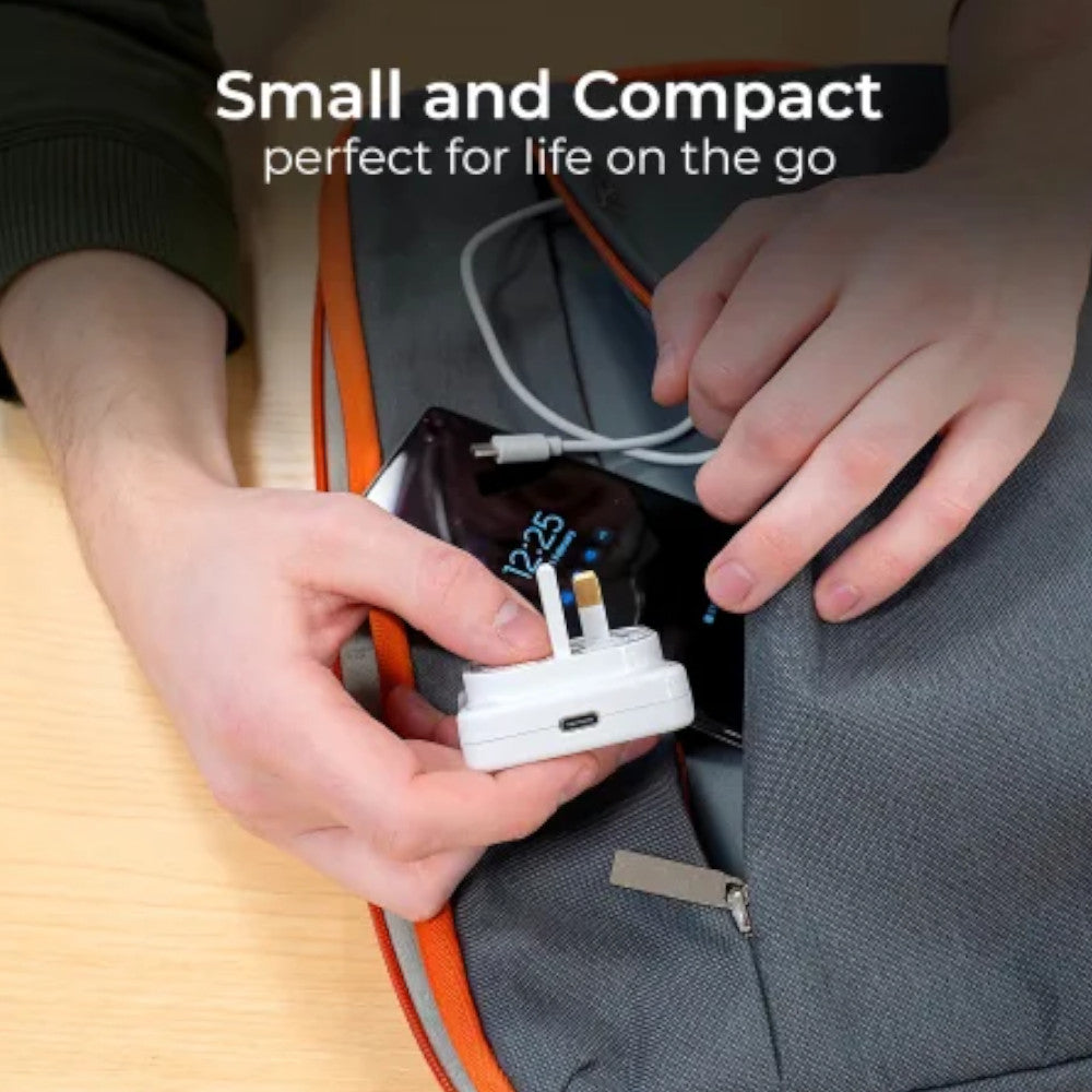 Masterplug USB A + C Fast Charger 20W, Ideal For Mobile Phones USBPLGC20W