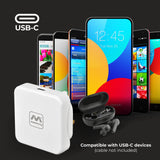 Masterplug USB A + C Fast Charger 20W, Ideal For Mobile Phones USBPLGC20W