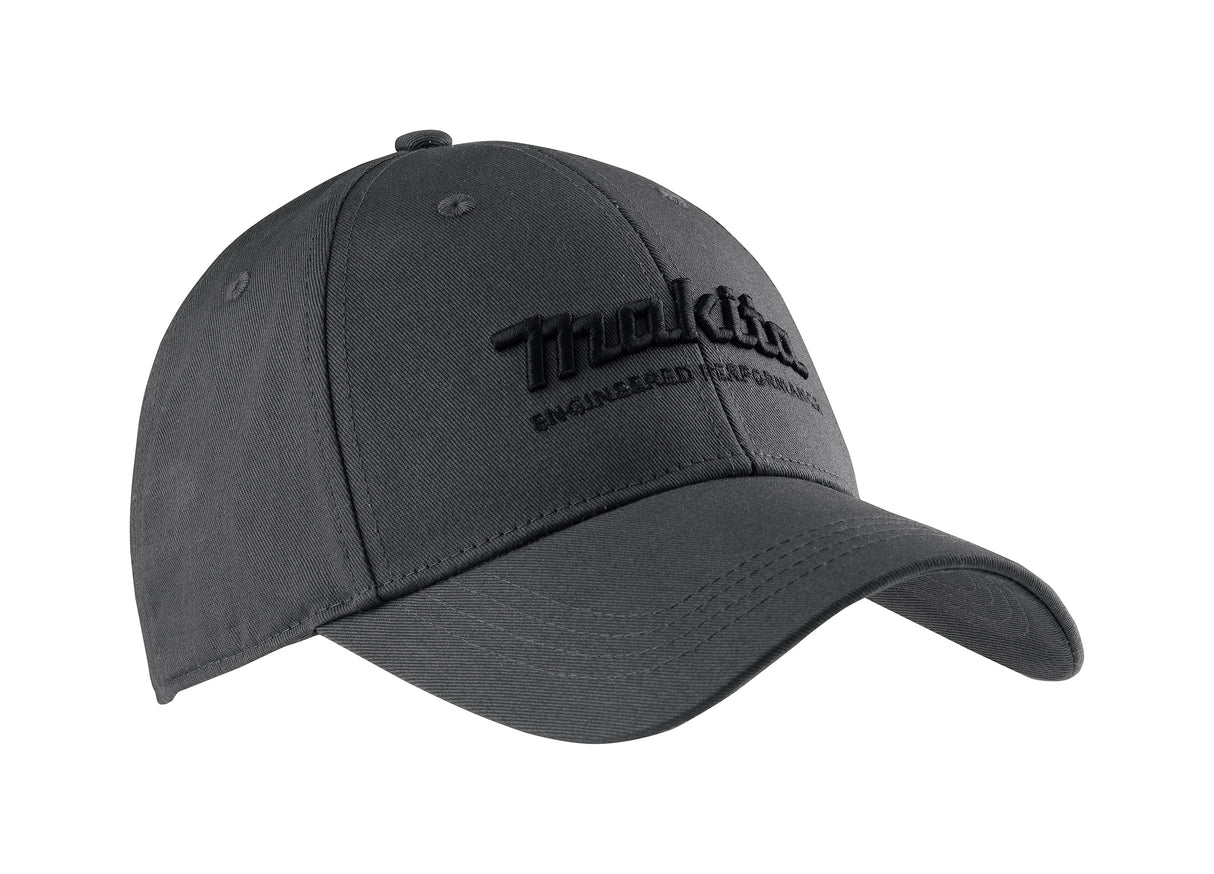 Gray Makita Origin cap with a Makita logo on a white background