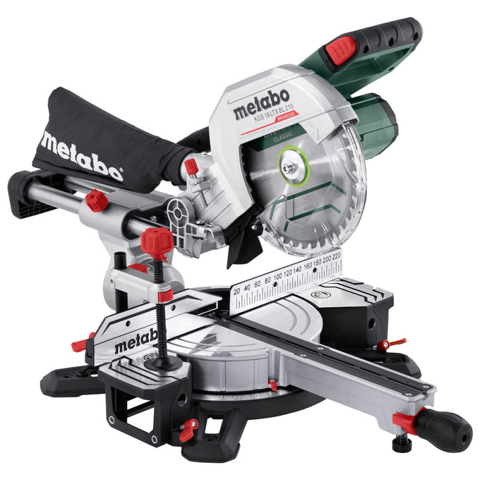 Metabo KGS 18 LTX BL 216 Cordless Sliding Mitre Saw (216mm)