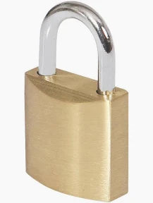 40mm Brass Padlock with 3 Keys | Heavy Duty Secure Lock