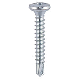 Timco 3.9 x 16mm Friction Stay Window Screws Self-Drilling Shallow Pan 125Z (Box of 1000)