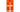 Image of a pair of Pulsar® PR336 Water Repellent Orange Hi Vis Work Trousers showing a view from the front on a white background.
