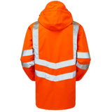Pulsar® PR499 Protect High Viz Orange Mesh Lined Storm Coat Electro South West Ltd