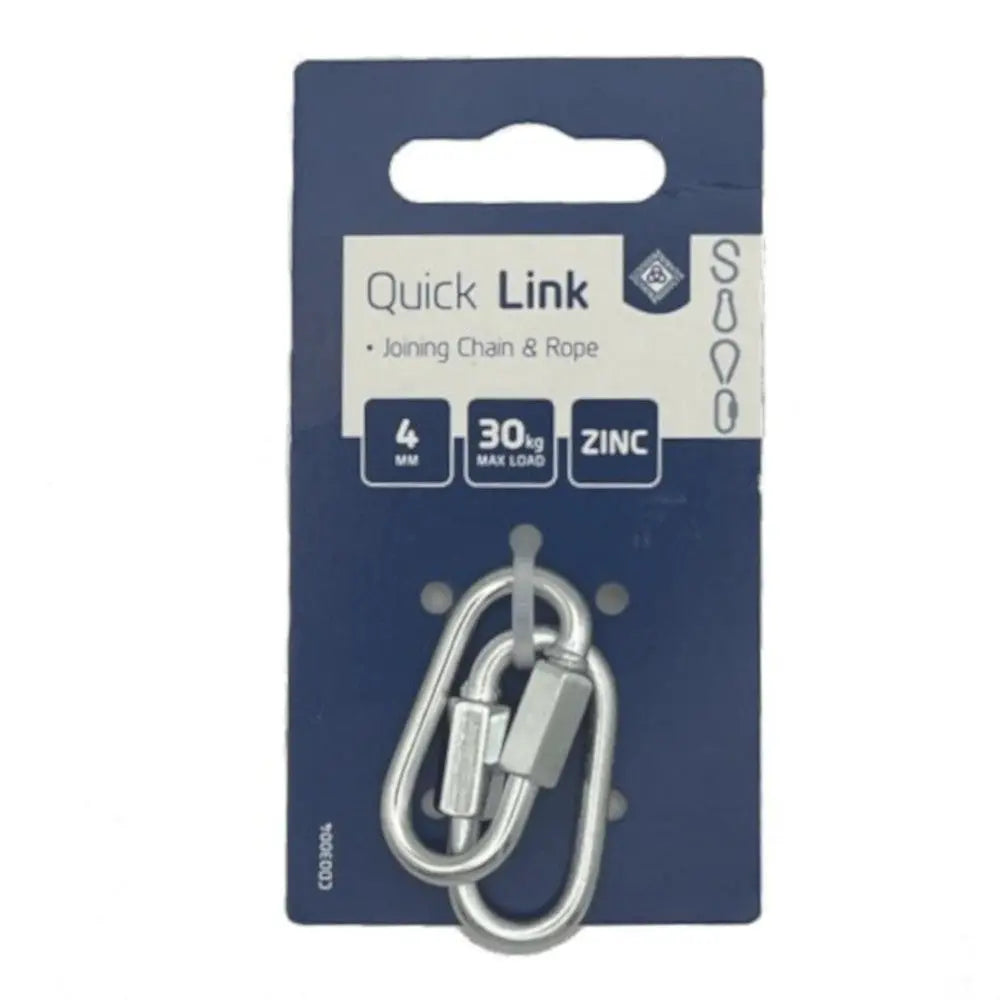 Quick Repair Chain Links (BZP) in Various Sizes Electro South West Ltd