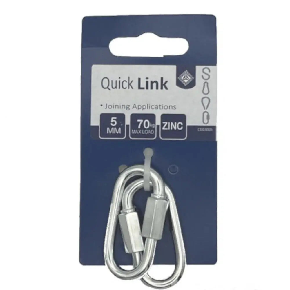 Quick Repair Chain Links (BZP) in Various Sizes Electro South West Ltd