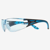 Riley Stream Blue Safety Spectacles with Blue Lens & Tecton 400 Coating