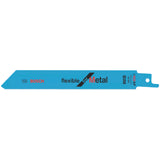 Bosch S922AF Reciprocating Saw Blades Flexible For Metal 6" / 150mm Pack of 5