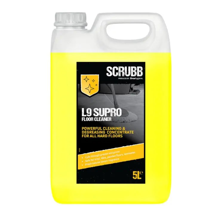 SCRUBB L9 Floor Cleaner Concentrate 5 Ltr Scrubb