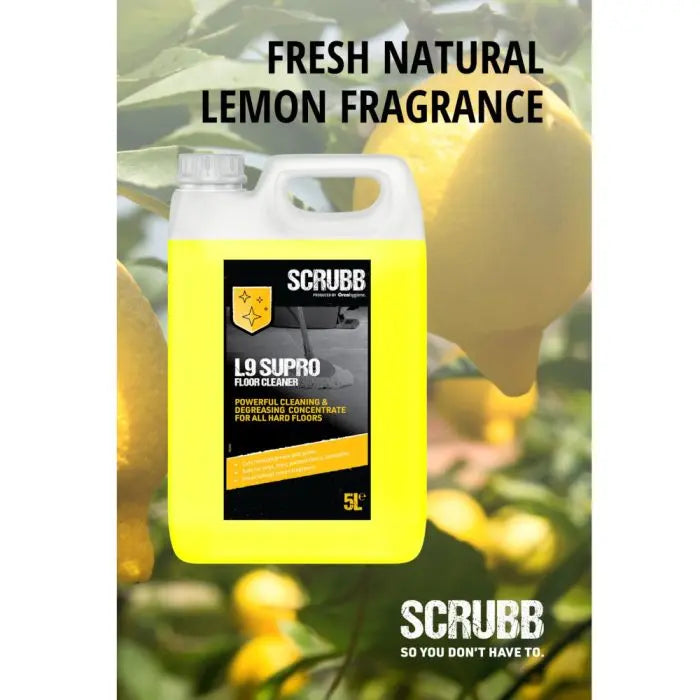 SCRUBB L9 Floor Cleaner Concentrate 5 Ltr Scrubb