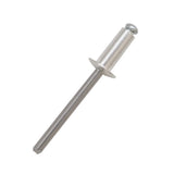 Dome Head Open Blind Rivet Aluminium / Steel - Pack of 50