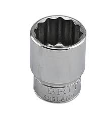 Britool 18mm 1/2" Drive 12 Point Socket – Pro Quality
