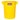 Red Gorilla 50L Mixing Bucket - Yellow