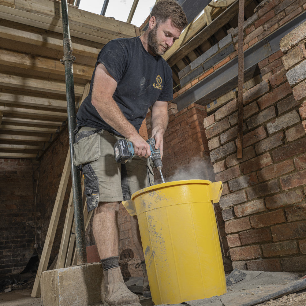 Red Gorilla 50L Mixing Bucket - Yellow