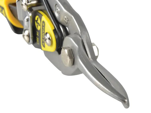 Stanley Yellow Straight Cut Aviation Snips & Holster 250mm