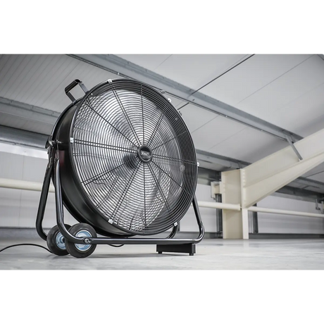 Sealey HVD24 Industrial High Velocity Drum Fan 24" 230V Electro South West Ltd