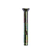 Countersunk head sleeve anchor zinc and yellow plated, shown side on, on a white background.