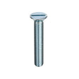 Slotted Countersunk Head Machine Screw DIN 963BZP on a white background