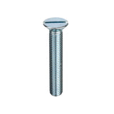 Slotted Countersunk Head Machine Screw DIN 963BZP on a white background