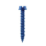 Slotted Hex Head Self Tapping Blue Masonry Screws