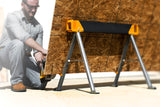 Toughbuilt C550 Folding Metal Sawhorse Twin Pack