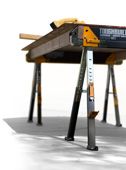 Toughbuilt C700 Folding Sawhorse / Jobsite Table Twin Pack TB-C700-2