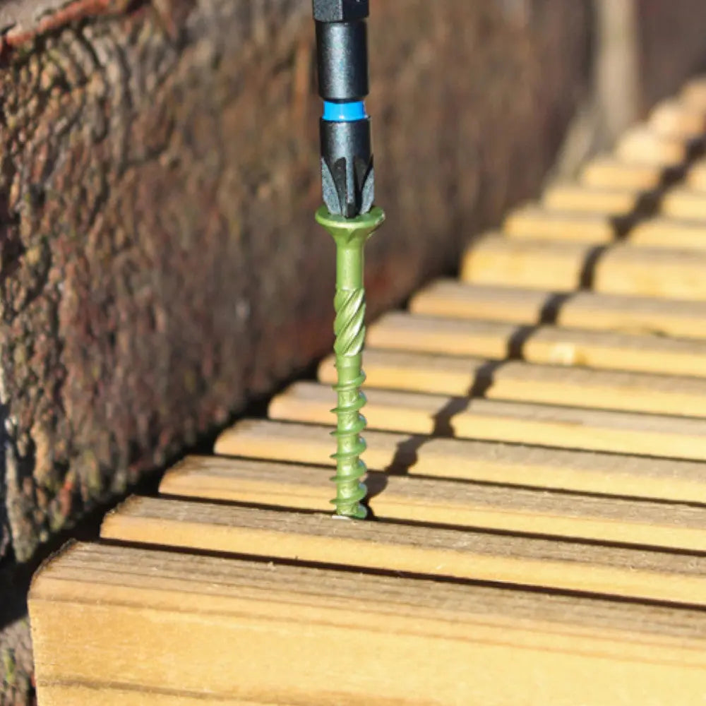 Timco TDECK Pozi Countersunk Decking Screws - Green Electro South West Ltd