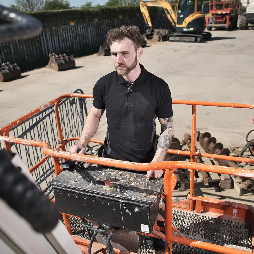 Tuffstuff 134 Pro Work Polo Shirt Electro South West Ltd