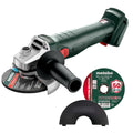 Metabo W 18 7-125 18V Cordless Angle Grinder 125mm With Guard and 10 x Discs