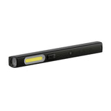 Black Ledlenser WR2 Inspection pen light with LED indicator on a white background