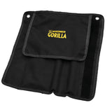 Black tool pouch with 'Roughneck Gorilla' logo on a white background