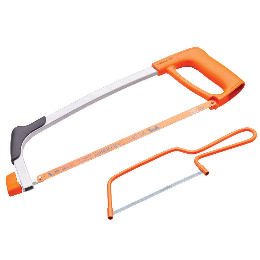 Bahco 300mm (12in) Hacksaw & 150mm (6in) Junior Hacksaw Pack