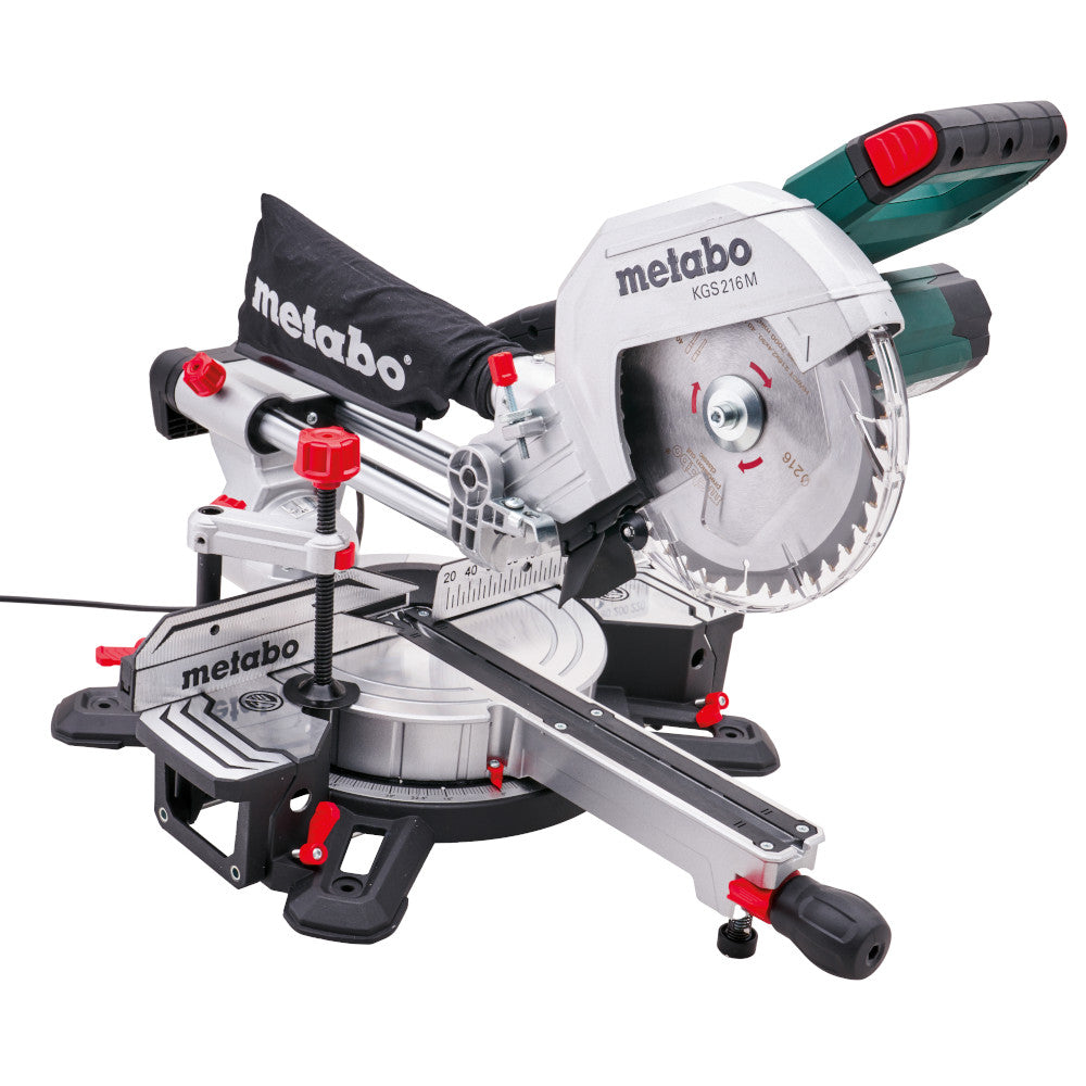 Metabo Cross Cut Mitre Saw 240v | KGS 216 M (613216380) – Electro South ...