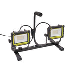 Lighthouse 110V Site Light & Tripod – 8,000 Lumen LED Work Light