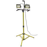 Lighthouse 110V Site Light & Tripod – 8,000 Lumen LED Work Light