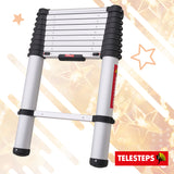 Telesteps Eco-Line 3.0m Aluminium Telescopic Ladder (EN131)