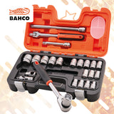 Bahco S240 1/2" Drive Socket Set (24 Piece)