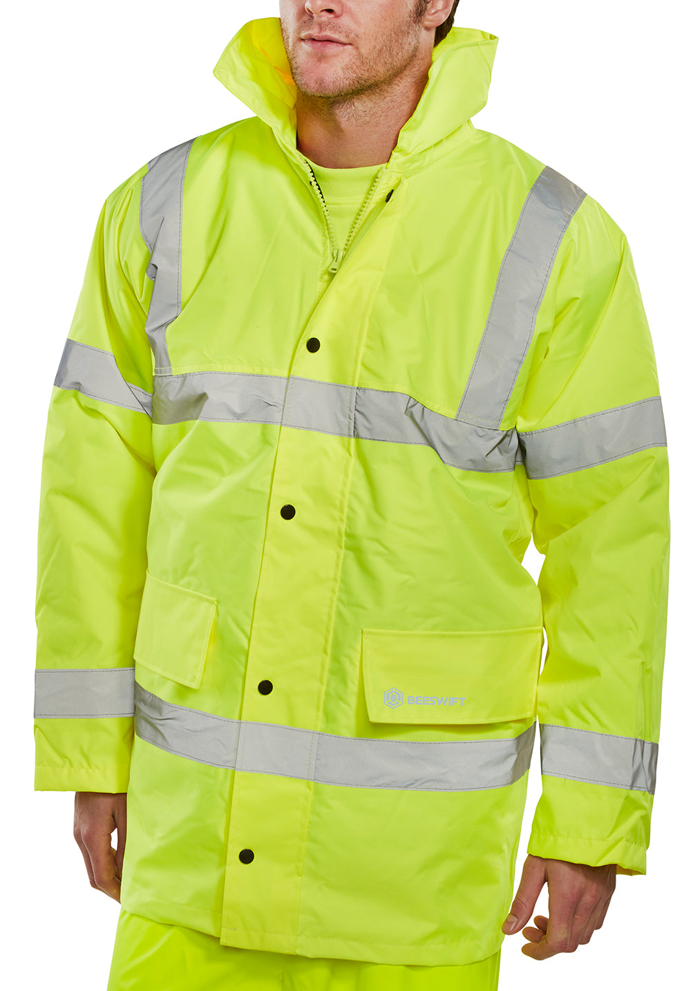 Yellow Hi-Vis Motorway Jacket