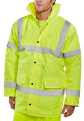 Yellow Hi-Vis Motorway Jacket