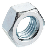 Metric Hexagon Full Nuts DIN 934 Grade 8 BZP