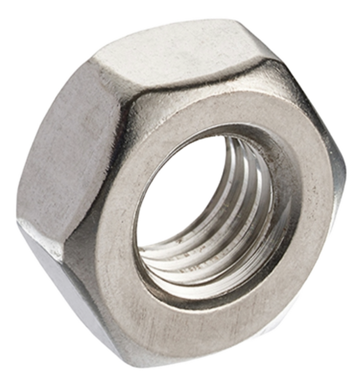 Metric Hexagon Full Nuts DIN 934 Stainless Steel A4