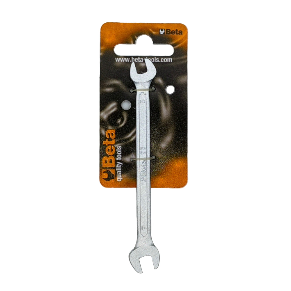 Beta 55 Double Open End Spanner 6 x 7mm