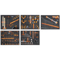 Beta BW 5945/2023 Assortment Of 268 Tools For Universal Use, In Soft EVA trays