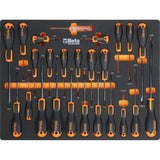 Beta BW 5945/2023 Assortment Of 268 Tools For Universal Use, In Soft EVA trays