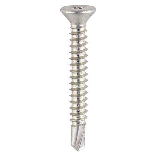 Countersunk Pozi Self Drilling Screws DIN7504P BZP (Packs of 100)