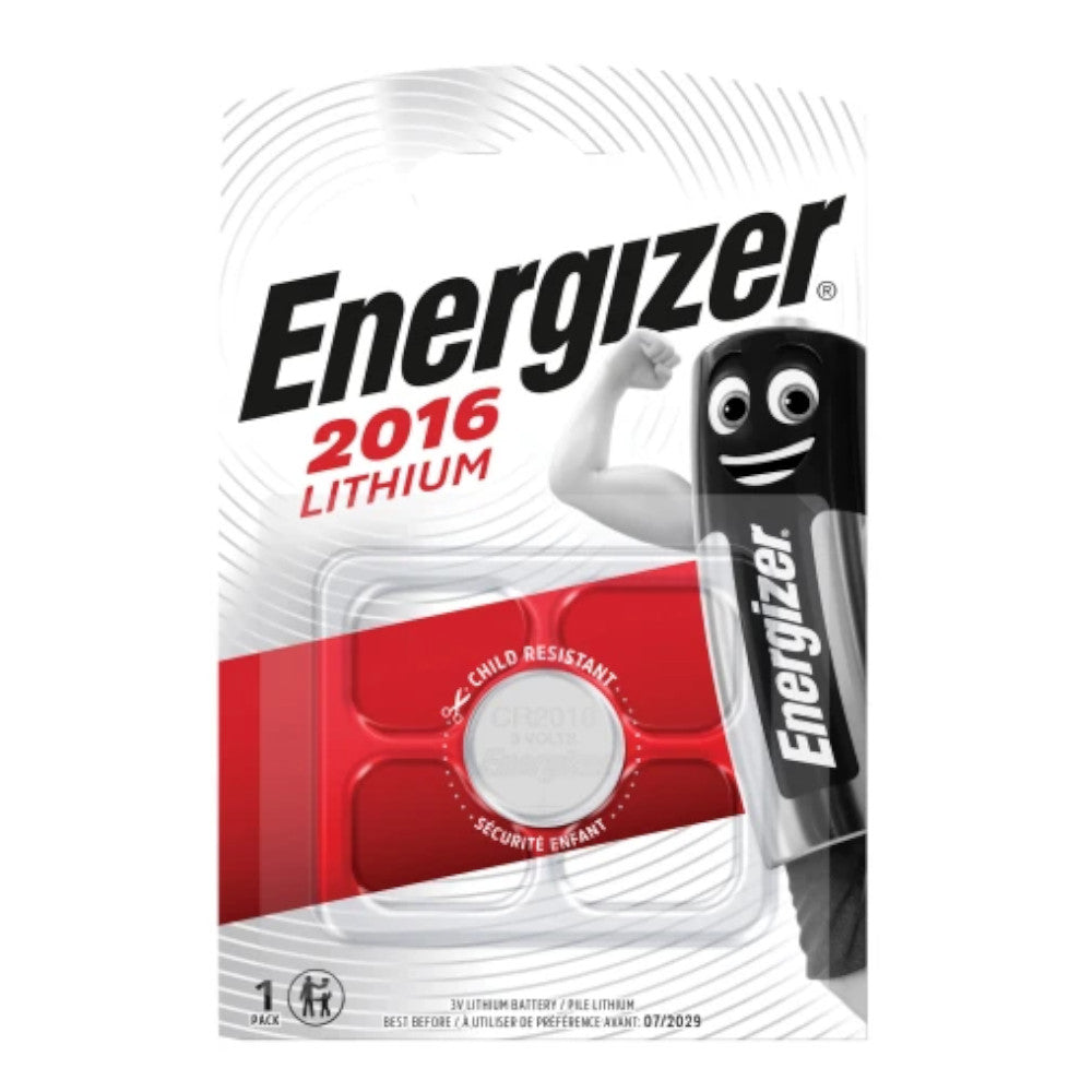 Energizer CR2016 Lithium Coin Cell Battery