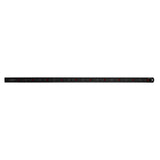 Faithfull Matt Black Stainless Steel Measuring Rule | Various Lengths