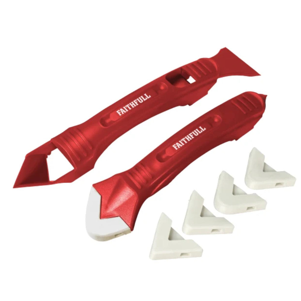 Faithfull 2 Piece Silicone Scraper Kit