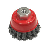 Faithfull Wire Cup Brush Twist Knot M14